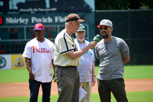 Former Negro League ballpark hosts sandlot baseball game for charity